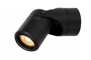 Lucide Niort 14825/01/30 kinkiet lampa ścienna IP44 1x6W GU10 czarny - Lampy ścienne - miniaturka - grafika 1