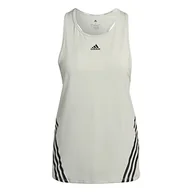 Koszulki i topy damskie - adidas Damski top WTR Icns Tk bez rękawów, zielony/czarny, L - miniaturka - grafika 1