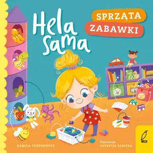 Hela sama sprząta zabawki - Książki edukacyjne - miniaturka - grafika 1