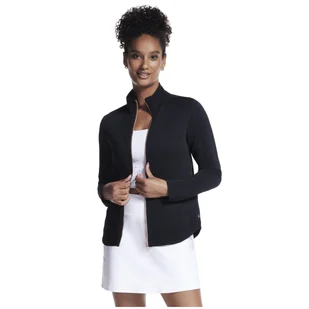 Bluza dresowa sportowa damska The Hoodless Hoodie GoWalk Shine Jacket - Bluzy sportowe damskie - miniaturka - grafika 1