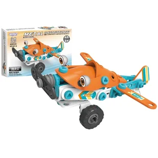 WOOPIE Samolot Zestaw Konstrukcyjny Klocki STEM - Klocki - miniaturka - grafika 1