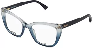 MOSCHINO MOS603 Okulary, Kryształowy Niebieski, 52 damskie, Kryształ Blue, 52 - Okulary przeciwsłoneczne - miniaturka - grafika 1