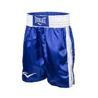 Kimona, stroje i obuwie - EVERLAST Spodenki bokserskie BOXING TRUNKS PRO - Black/White - M - miniaturka - grafika 1
