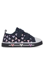 Buty dla dziewczynek - Nelli Blu Trampki CP91-25958 Granatowy - miniaturka - grafika 1