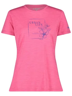 CMP Koszulka funkcyjna w kolorze różowym - Koszulki sportowe damskie - miniaturka - grafika 1