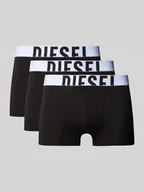 Majtki męskie - Obcisłe bokserki z elastycznym pasem w zestawie 3 szt. - miniaturka - grafika 1