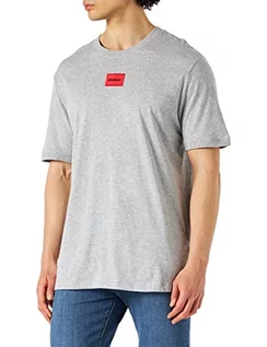 Koszulki męskie - HUGO T-shirt męski, Dark Grey029, XS - grafika 1