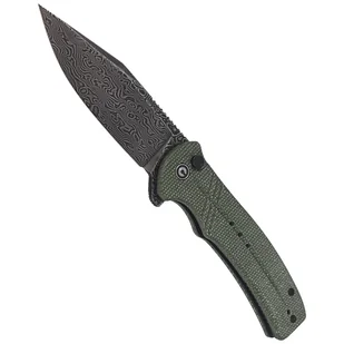 Nóż składany CIVIVI Cogent Green Micarta, Black Damascus (C20038D-DS1) - Noże - miniaturka - grafika 5
