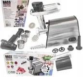 Maszynki do mięsa - Elektryczna Maszynka Do Mielenia mięsa Bass Polska 6w1 z szatkownicą - miniaturka - grafika 1