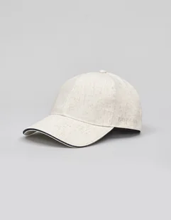 Czapka z daszkiem pagliara beżowa - Czapki męskie - miniaturka - grafika 1