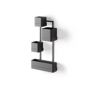 Zestaw 4 doniczek szary, CUBIKO - Donice - miniaturka - grafika 1