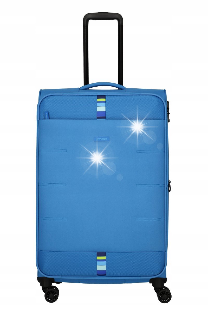 Walizka kabinowa Travelite Rügen 78 cm fioletowa