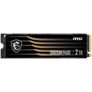MSI Spatium M480 2 TB M.2 2280 PCI-E x4 Gen4 NVMe S78-440Q150-P83 S78-440Q150-P83 - Dyski SSD - miniaturka - grafika 1