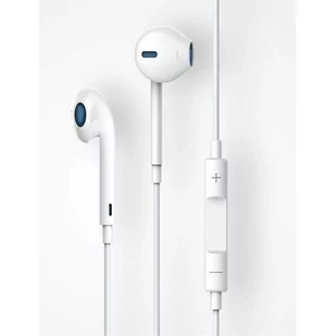 Devia Smart EarPods white - Słuchawki - miniaturka - grafika 1