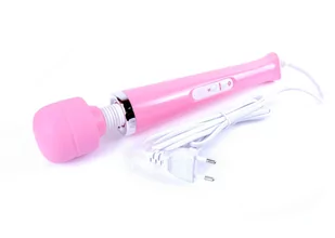 Boss Series Stymulator-Magic Massager Wand Cable 110-240V Pink 10 Function 22-00007 - Wibratory i masażery - miniaturka - grafika 3