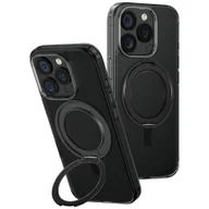Etui i futerały do telefonów - Etui UNIQ Swivix do iPhone 16 Pro 360 Rotating Kickstand czarny - miniaturka - grafika 1