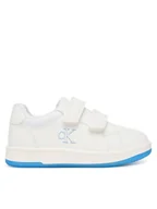 Buty dla chłopców - Calvin Klein Sneakersy Low Cut Velcro V1X9-83279-0040 M Biały - miniaturka - grafika 1