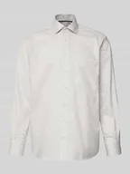 Koszule męskie - Koszula biznesowa o kroju comfort fit z bawełny z kołnierzykiem typu kent - miniaturka - grafika 1