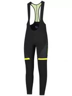 Spodenki męskie - Męskie spodnie rowerowe Rogelli Fuse Bibtight | BLACK/FLUOR M - miniaturka - grafika 1