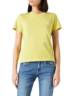 Koszulki i topy damskie - Pepe Jeans Damska koszulka Dacey, 607soft limonka, Rozmiar Uniwersalny/S - grafika 1