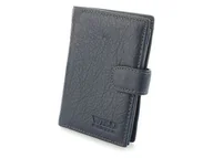Portfele - Portfel skórzany duży Wild Horse granatowy RFiD I42 - miniaturka - grafika 1