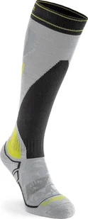 Bridgedale Skarpety narciarskie Bridgedale Ski Midweight Merino P - grey/graphite 40 - 43 - Skarpety termoaktywne - miniaturka - grafika 1