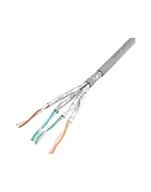 Kable miedziane - Roline S/FTP PiMF Cable Kat.6 Class E Massivdraht AWG 23 300m 21.15.0891 - miniaturka - grafika 1