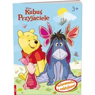 Kolorowanki, wyklejanki - Kubuś i Przyjaciele Kolorowanka z naklejkami Nowa - miniaturka - grafika 1