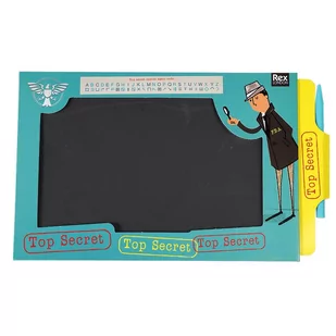 Magiczna tablica do rysowania znikopis, Agent Specjalny, 3+, Rex London - Łamigłówki - miniaturka - grafika 1