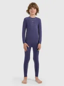 Piżamy chłopięce - Chłopięca bielizna termoaktywna komplet 4F 4FJRAW25USEAM265 - granatowa - 4F JUNIOR - miniaturka - grafika 1