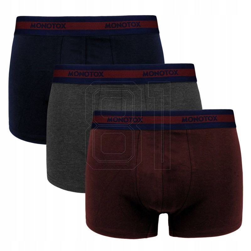 Bokserki Monotox Basics Boxer Brief M MX21064 L