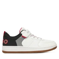 Buty dla chłopców - Sneakersy HUGO G00532 S Biały - miniaturka - grafika 1