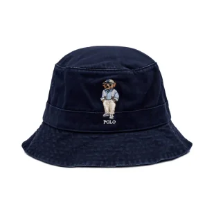 POLO RALPH LAUREN Kapelusz TWILL-BEAR BUCKET - Czapki męskie - miniaturka - grafika 1