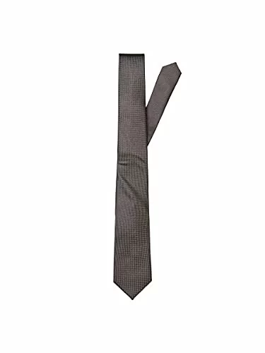 SELECTED HOMME Malowany krawat jedwabny, Demitasse, jeden rozmiar