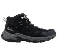 Buty trekkingowe damskie - Buty damskie Jack Wolfskin Vojo Tour Texapore Mid W Rozmiar butów (UE): 40 / Kolor: czarny - miniaturka - grafika 1