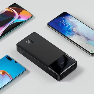 Baseus Bipow Digital Display Power Bank 20000mAh 15W Power Delivery USB USB-C Overseas Edition - uniwersalny - Powerbanki - miniaturka - grafika 1