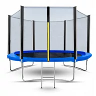 Trampoliny - ELITON Trampolina ogrodowa z siatką zewnętrzną, 10 FT/312 cm - miniaturka - grafika 1
