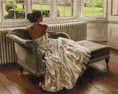 Malowanie po numerach - Artnapi 40x50cm Obraz Do Malowania Po Numerach Na Drewnianej Ramie - W oczekiwaniu na bal - miniaturka - grafika 1