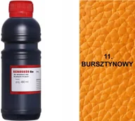 Środki do obuwia i ubrań - G12-85 BURSZTYNOWY 11 RENOSKÓR FARBA DO SKÓRY RENOWATOR KOLORU LAKIER PŁYN - miniaturka - grafika 1
