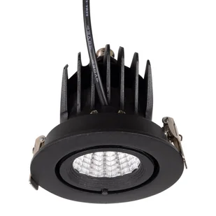 Regulowana lampa wpuszczana RUBIO H0133 Maxlight LED 10W 3000K okrągła czarny - Lampy ogrodowe Regulowana lampa wpuszczana RUBIO H0133 Maxlight LED 10W 3000K okrągła czarny - Lampy ogrodowe - miniaturka - grafika 1