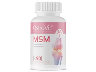 Ostrovit MSM 90tabs - Witaminy i minerały - miniaturka - grafika 1