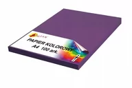 Papier do drukarek - Papier kolorowy A4 120g fioletowy ciemny v2 100 arkuszy - miniaturka - grafika 1