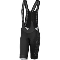 Spodenki rowerowe - Spodenki rowerowe KROSS Flow Lady BIB ( XS) Czarny - miniaturka - grafika 1