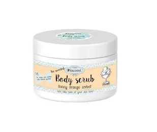 Nacomi Scrub do ciala pomarańczowy sorbet - Sunny Orange Sorbet Body Scrub Scrub do ciala pomarańczowy sorbet - Sunny Orange Sorbet Body Scrub - Kremy i maski do rąk - miniaturka - grafika 1