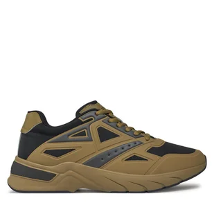 Sneakersy Calvin Klein Low Top Lace Up HM0HM01363 Zielony - Sneakersy męskie - miniaturka - grafika 1