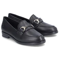 Mokasyny damskie - Mokasyny damskie Rieker 46262-01 BLACK 40 - miniaturka - grafika 1