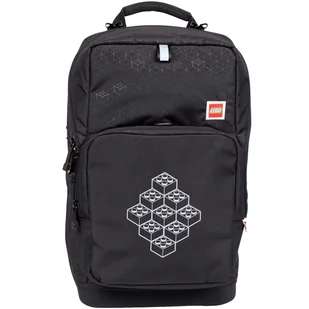 LEGO Bricks Optimo Starter School Backpack 20238-2511, Czarne Plecak, pojemność: 23 L - Plecaki - miniaturka - grafika 1