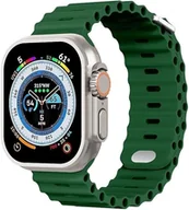 Akcesoria do smartwatchy - PASEK DO ZEGARKA APPLE WATCH 42/44/45/49mm SE/9/8/7/6/5/4/3/2/1 ZIELONY - miniaturka - grafika 1