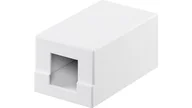 Akcesoria do tabletów i e-booków - Goobay 79355 Keystone pusta obudowa 1-Port czarny 79355 - miniaturka - grafika 1