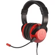Słuchawki - Fusion PowerA czarno-czerwone - miniaturka - grafika 1